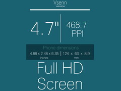 Vsenn: Modulares Smartphone mit 4,7 Zoll und Full HD