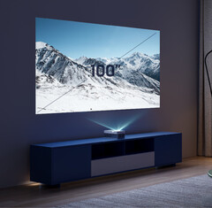 Der Ultrakurzdistanz-Projektor Witseer sucht derzeit Unterstützer bei Indiegogo. (Bild: Indiegogo)