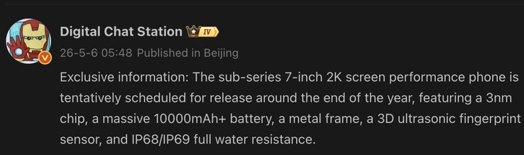 Durchgesickerte Details zu einem kommenden Smartphone.