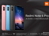 Vorerst exklusiv in Thailand erhältlich ist das neue Xiaomi Redmi Note 6 Pro um umgerechnet 185 Euro.