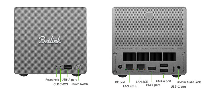 Die Optik ist zumindest nicht alltäglich (Bildquelle: Beelink)