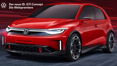 Volkswagen enthüllt das rein elektrische Showcar ID. GTI Concept als Weltpremiere auf der IAA Mobility.