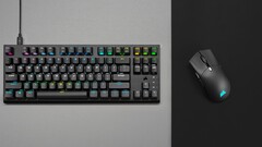 Corsair K60 Pro TKL: Opto-mechanische Gaming-Tastatur mit OPX-Schaltern und 8000 Hz.