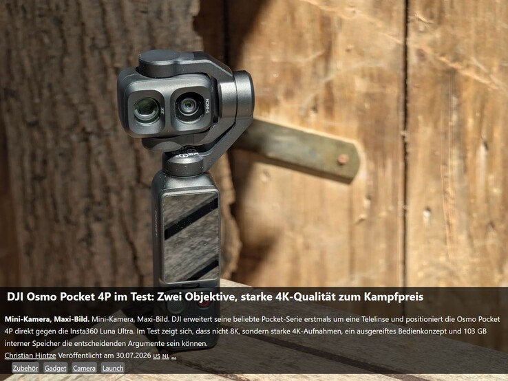 Unser Test der Pocket 4P