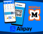 Die Drogeriekette Müller erschließt sich mit Alipay+ mehr als eine Milliarde zusätzliche Konsumenten aus Asien.