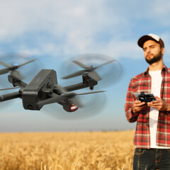Der Aldi-Onlineshop verkauft ab morgen drei günstige Drohnen von Maginon, darunter die QC-90 GPS. (Bild: Aldi-Onlineshop)