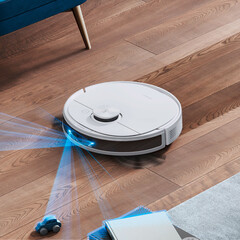 Bei Aldi gibt es nächste Woche zwei günstige Saugroboter, darunter den Ecovacs Deebot N8 Pro. (Bild: Aldi-Onlineshop)