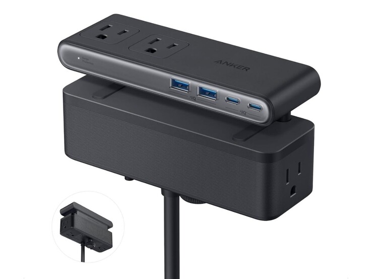 Der Anker Nano Power Strip (10-in-1, 70W, Clamp)