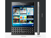 Das BlackBerry Passport geht ziemlich in die Breite - manchen Testern zu viel (Bild: BlackBerry)