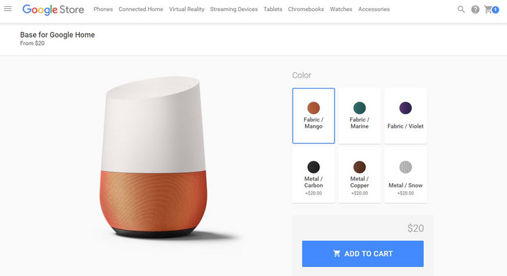 Google Home bestellen? Mit Lieferadresse in den USA nun kein Problem mehr.
