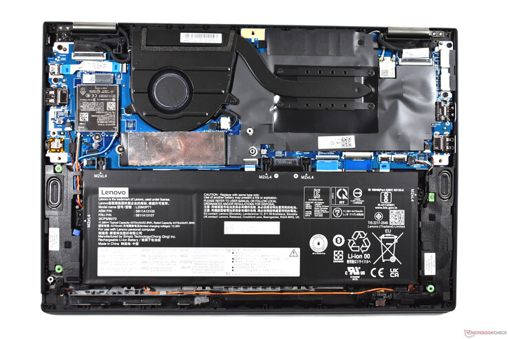 Lenovo ThinkPad X13 Yoga Gen 2: Blick ins Innere