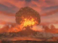 Atombombe in der Fallout 4 Intro-Sequenz