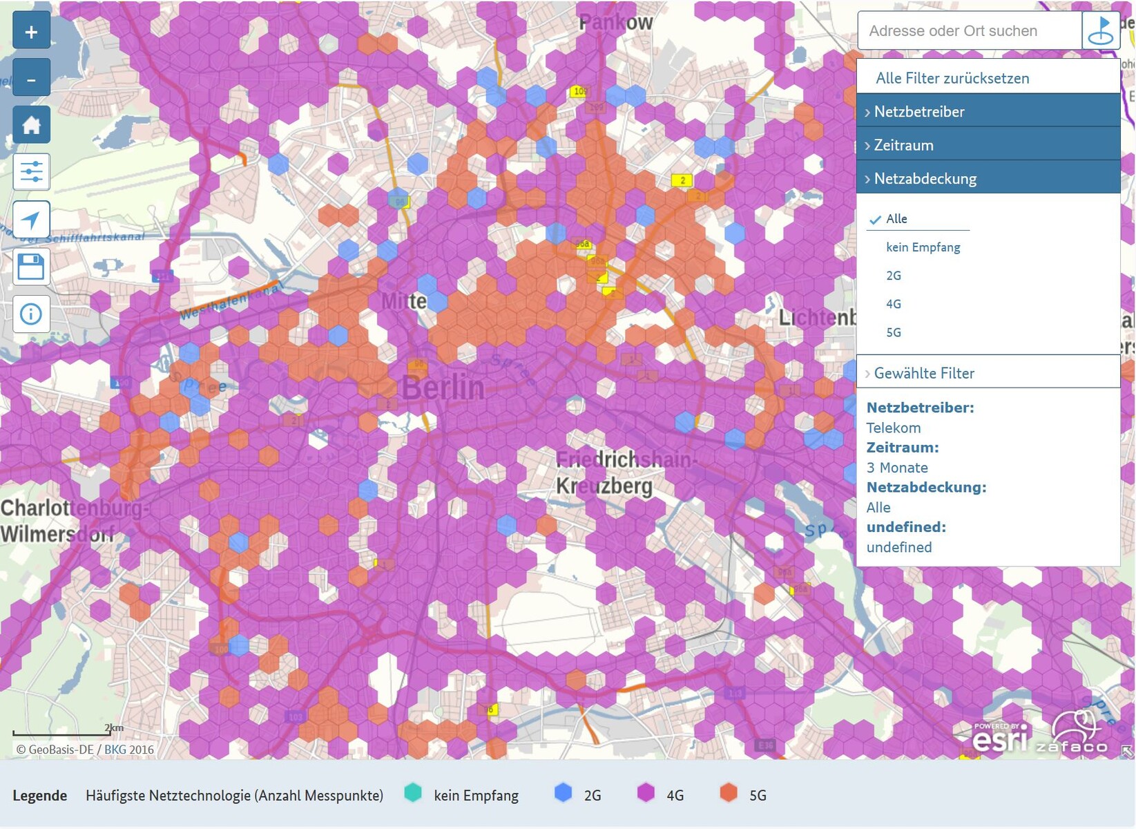 Bundesnetzagentur: Funklochkarte zeigt jetzt 5G-Abdeckung ...