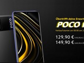 Das Poco M3 startet in Deutschland anlässlich des Black Friday kurzfristig mit 20 Euro Rabatt ab 129 Euro.
