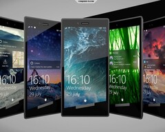 Das Microsoft Surface Phone könnte erst 2018 kommen. (Bild: Concept Phones)