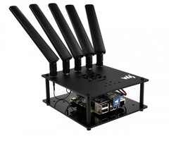 Raspberry Pi: Einplatinenrechner bekommt 5G-Support und GPS via HAT (Bild: Waveshare)
