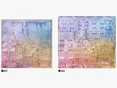 Der Apple M2 ist nur minimal größer als der M1, bietet aber 25 Prozent mehr Transistoren. (Bild: Apple)