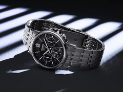 Abbildung: Die Casio Beside BMS-300D-1AV mit Saphirglas. (Bildquelle: Casio)