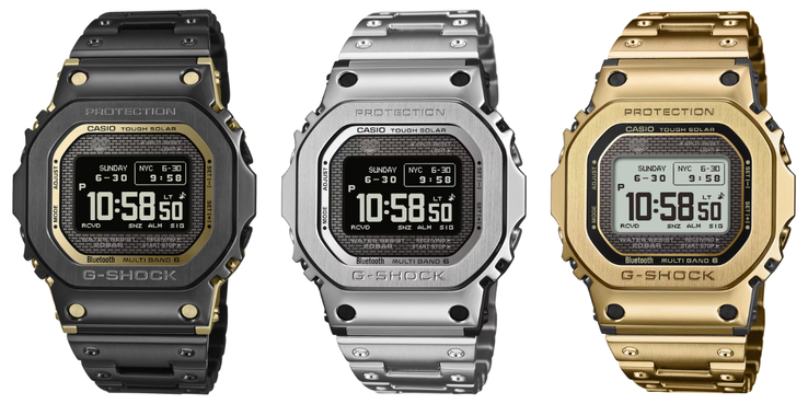 Die Casio G-Shock GMW-BZ5000GD. (Bildquelle: Casio, bearbeitet)