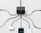 Sieben Geräte können zeitgleich über USB-C oder USB-A mit gesamt maximal 350 Watt versorgt werden.