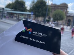 Die Mainzer Prepaid-Karte kann nicht mit allen Bussen und Bahnen in Mainz verwendet werden. (Foto: Andreas Sebayang/Notebookcheck.com)