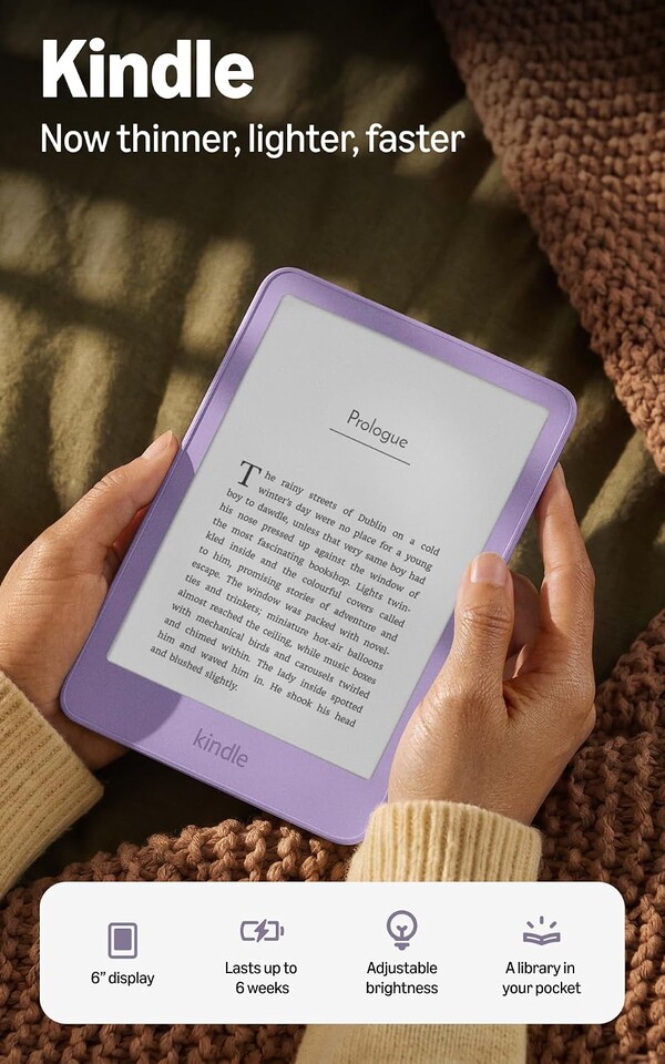 Die neuen Kindle-E-Reader verfügen über bündig eingelassene Displays