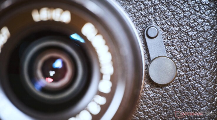 Der Schieberegler zum Auswählen der Messsucher-Rahmenlinien könnte künftig einen EVF aktivieren.