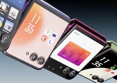 Das Motorola Razr 50 Ultra erhält ein riesiges 4 Zoll Zweitdisplay. (Bild: Motorola)