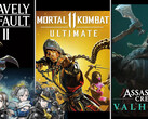 Spielecharts: Bravely Default II, Assassin's Creed Valhalla und Mortal Kombat 11 Ultimate sehr stark