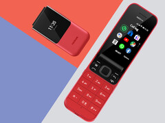 Nokia 2720 Flip Retro-Handy jetzt auch in Rot.