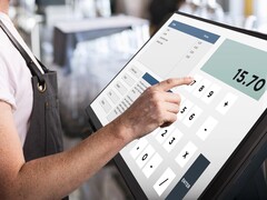 ViewSonic TD2465: 24 Zoll Multitouch-Monitor für kommerziellen Bereich lässt sich mit nassen Händen und Handschuhen bedienen.