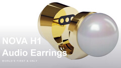Nova H1: Edle Perlenohrringe als Schmuck und Bluetooth-Ohrhörer.