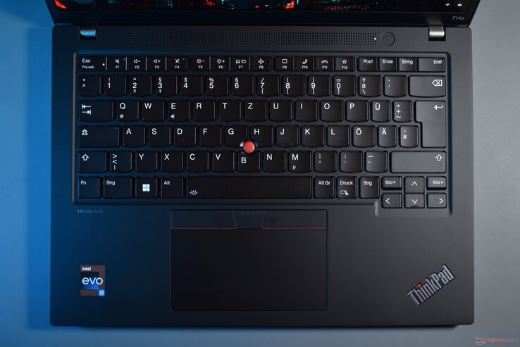 Lenovo ThinkPad T14s G4: Tastaturbereich