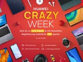 Diese Woche ist Huawei Crazy Week: 68 Produkte von Huawei sind diese Woche um bis zu 53 Prozent günstiger zu haben.