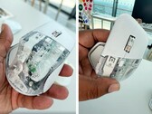 Logitech hat auf einem Event eine teilweise transparente MX Master 4 ausgestellt. (Bildquelle: TechJamo, Reddit)