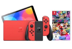 Media Markt verkauft die Switch mit OLED-Bildschirm und Mario Kart 8 Deluxe zum Deal-Preis (Bild: Nintendo)