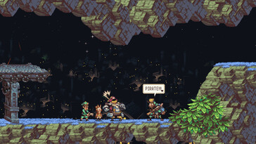 Screenshot aus Owlboy