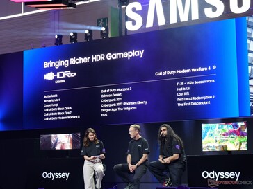 Samsung hat auf der Gamescom neue Monitore enthüllt