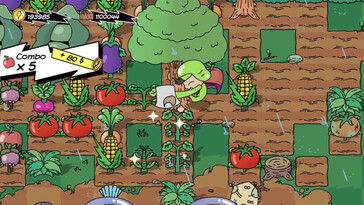Im Bild: Ein Gameplay-Screenshot aus Super Farming Boy.