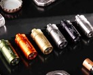 Die Tank007 E25 EDC-Taschenlampe wird in sechs Farben angeboten.