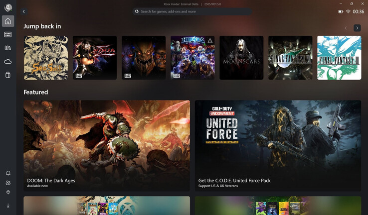 Diesen Screenshot postete Jez Corden auf BlueSky (Bildquelle: Jez Cordon/Microsoft/BlueSky)