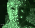 30.000 IR-Punkte scannen das Gesicht - ähnlich wie die Microsoft Kinect im Horrormovie 
