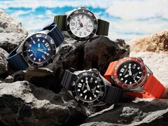 Citizen bietet die neue Promaster-Marine-Kollektion in vier Varianten mit unterschiedlichen Zifferblatt- und Armbandkombinationen an