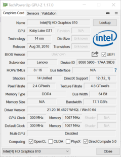 Screenshot GPU-Z