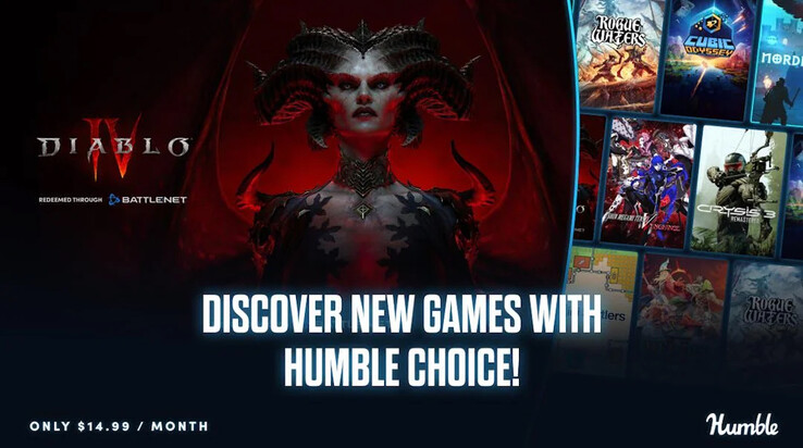Promo-Bild der neuen Humble Choice-Auswahl.