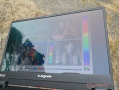 Im Freien an einem bewölkten Tag