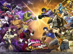 Werbegrafik für das Keyboard von JoJo's Bizarre Adventure: Golden Spirit