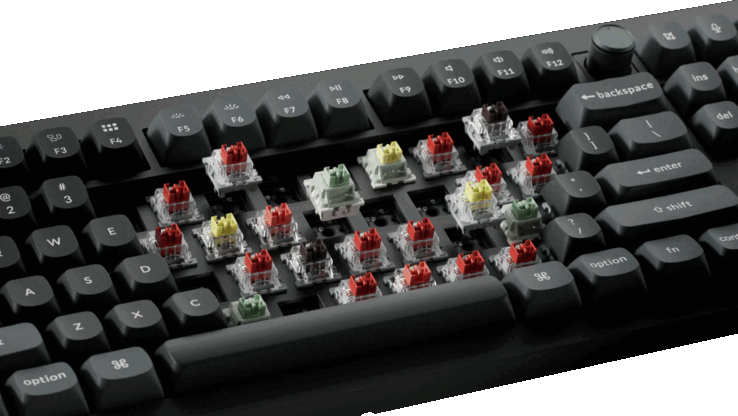 Die V6 Ultra HE führt Nova Socket ein, ein hybrides PCB-Design, das gleichzeitig herkömmliche mechanische Switches und magnetische TMR-Switches unterstützt