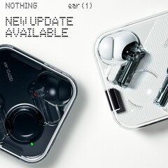 Die Nothing ear (1) erhalten per Update Unterstütztung für die Sprachassistenten Google Assistant und Siri, sind zudem bei Amazon im Angebot. (Bild: Nothing)