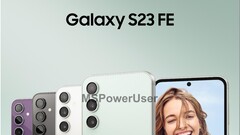 Ein erstes geleaktes Promoposter zum Samsung Galaxy S23 FE sorgt im Netz gleich mal für Spott. (Bild via MSPoweruser)